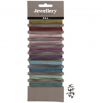 chaine de perles coloree