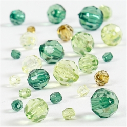 mix de perles a facettes