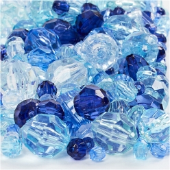 mix de perles a facettes