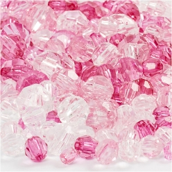 mix de perles a facettes