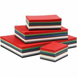 papiers cartonnes de noel 4 tailles lot de 1500 feuilles