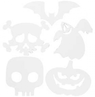 decoupages halloween 25x17 cm 16 pieces