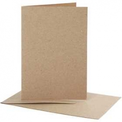 cartes et enveloppes recycl 115x165 cm 10 sets