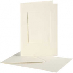 cartes passe partout et enveloppes 10sets