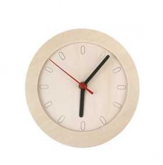 horloge en bois 15 cm
