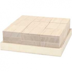 cubes 4x4 cm 6 pieces
