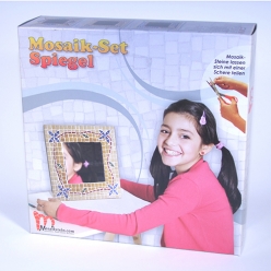 kit de mosaique miroir 20x20cm