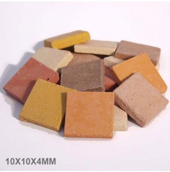 mosaique byzantic melange terre 10x10x4mm