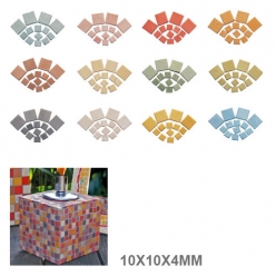 mosaique byzantic 10x10x4mm