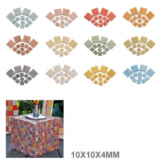 mosaique byzantic 10x10x4mm