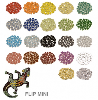 mosaique ceramique flip mini irreguliere