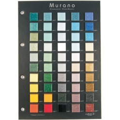 nuancier mosaique en verre murano