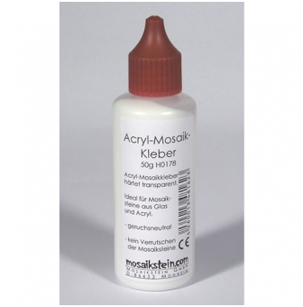 colle pour mosaique verre et acrylique 50g
