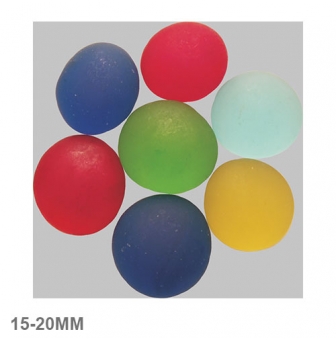 nuggets en verre 15  20mm melange multicolore gel