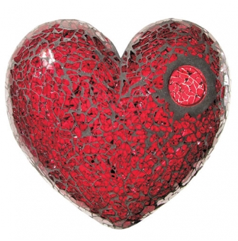 mosaique safety  glas rouge  plaque 15x20 cm
