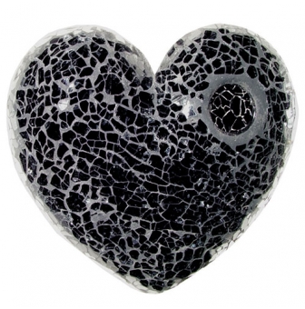 mosaique safety glas noir plaque 15x20 cm