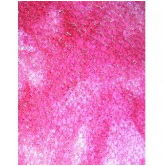 mosaique safety  glas rose marbre  plaque 15x20 cm