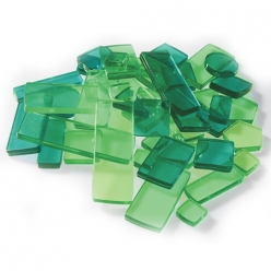 mosaique acrylique melange vert