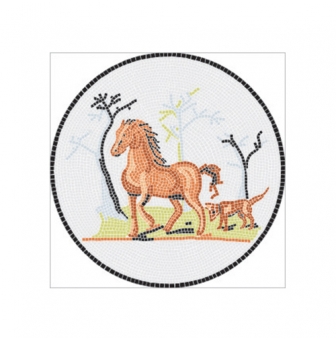modeles pour mosaique cheval antique 50 cm