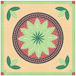 modeles pour mosaique helmos 80x80 cm