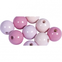 assort perles en bois fsc 100 12mm o