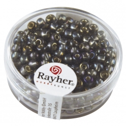 rocailles agarnitargentrainbow o 4mm