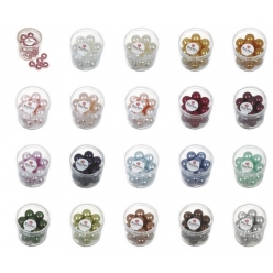perles en verre renaissance 12 mm o 21 piece