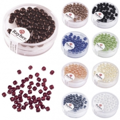 perle en verre renaissance des 45x5 mm 40 pieces