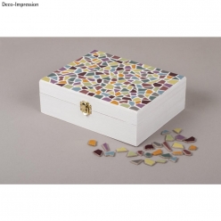 fun ceramica mel de mosaique polygonal