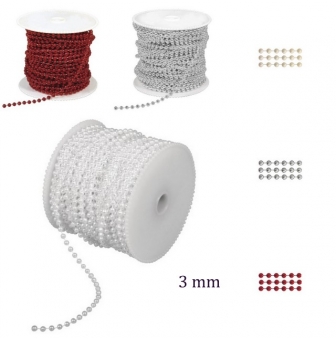 chaine de decoration 3 mm x 30 metres