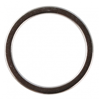 bijou anneau metal plat 25mm vrac