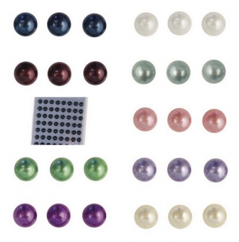 demi perles autocollante 5 mm
