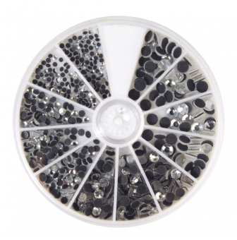 set de pierres strass hotfix cristal de roche 580 pieces