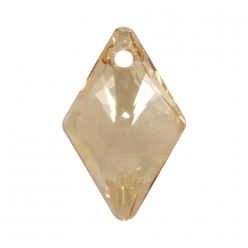 swarovski  cristal breloque 14x9mm rhombus