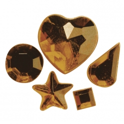 pierres strass acrylique a coller 58 pieces