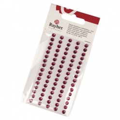 pierres strass en plastique autocollants 5 mm