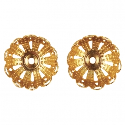 capuchons filigranes 10mm o