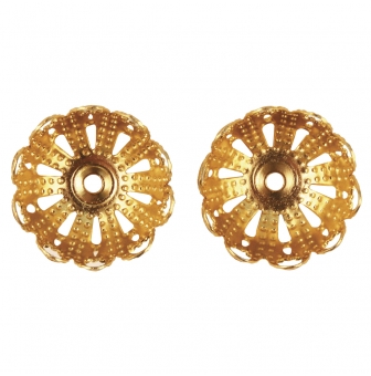 capuchons filigranes 10mm o