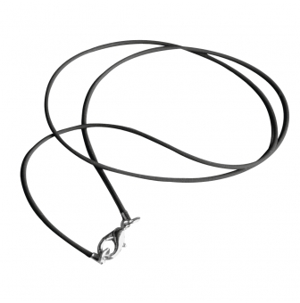 collier en caoutchouc avec fermoir 42 cm o 125mm