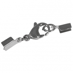 fermoir pour bijou en acier inox
