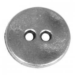 ornement en metal bouton 14 cm o
