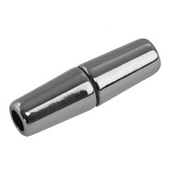 fermoir magnetique olive argent ruban 4 mm