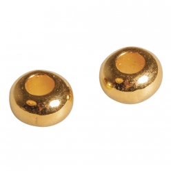 perle en metal 6mm o 6 pieces