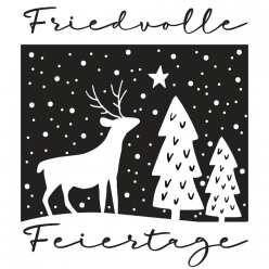 tampon friedvolle feiertage