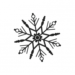 tampon flocon de neige 3cm o