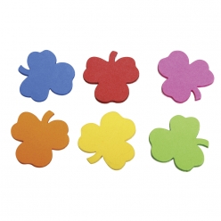 motifs en crepla feuilles de trefle 29 cm 100 pieces