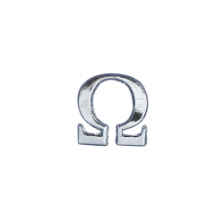 motif en cire alpha omega 25 mm 2 pieces
