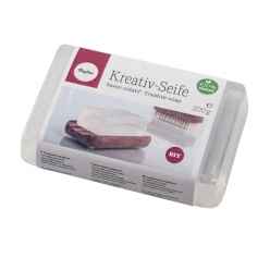 savon creatif transparent bloc