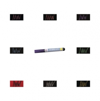 marqueur couvrant paillete pour textile