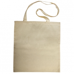 sac en coton anses longues 38x42 cm